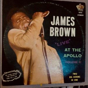 James Brown “live at the Apollo) vinyl